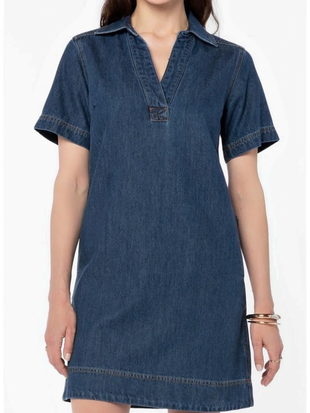 Velvet Heart denim Dress in denim size large